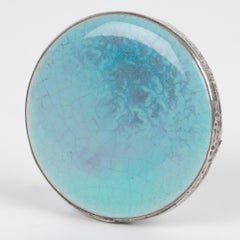 Three Arts & Crafts Ruskin Mounted Brooches