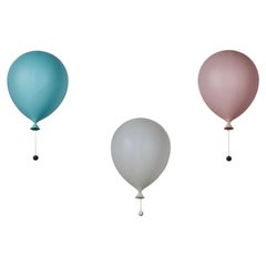 Three Ballon Wall or Table Lamps by Yves Christin for Bilumen