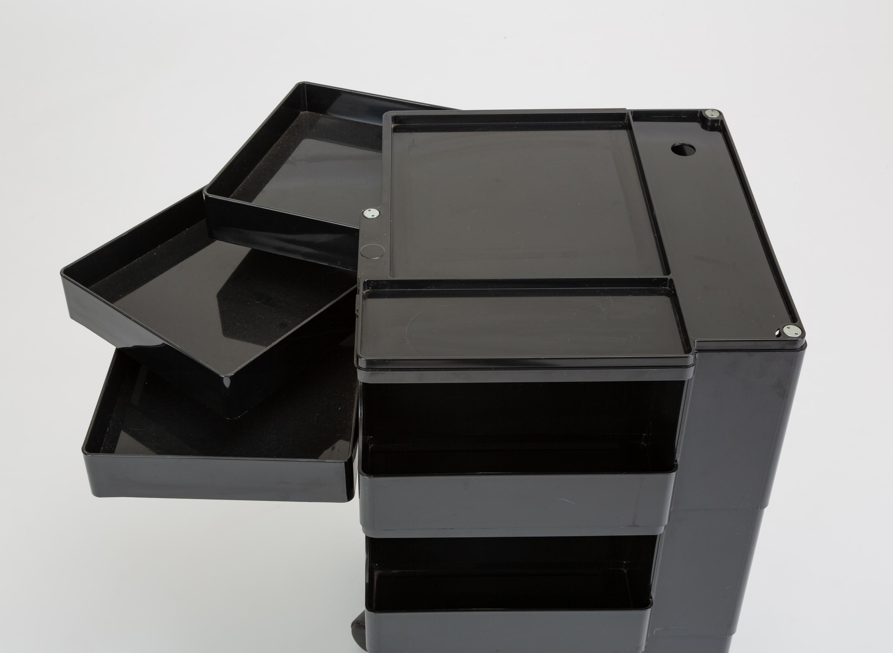 Three-Bay Boby Cart by Joe Colombo for Bieffeplast 4