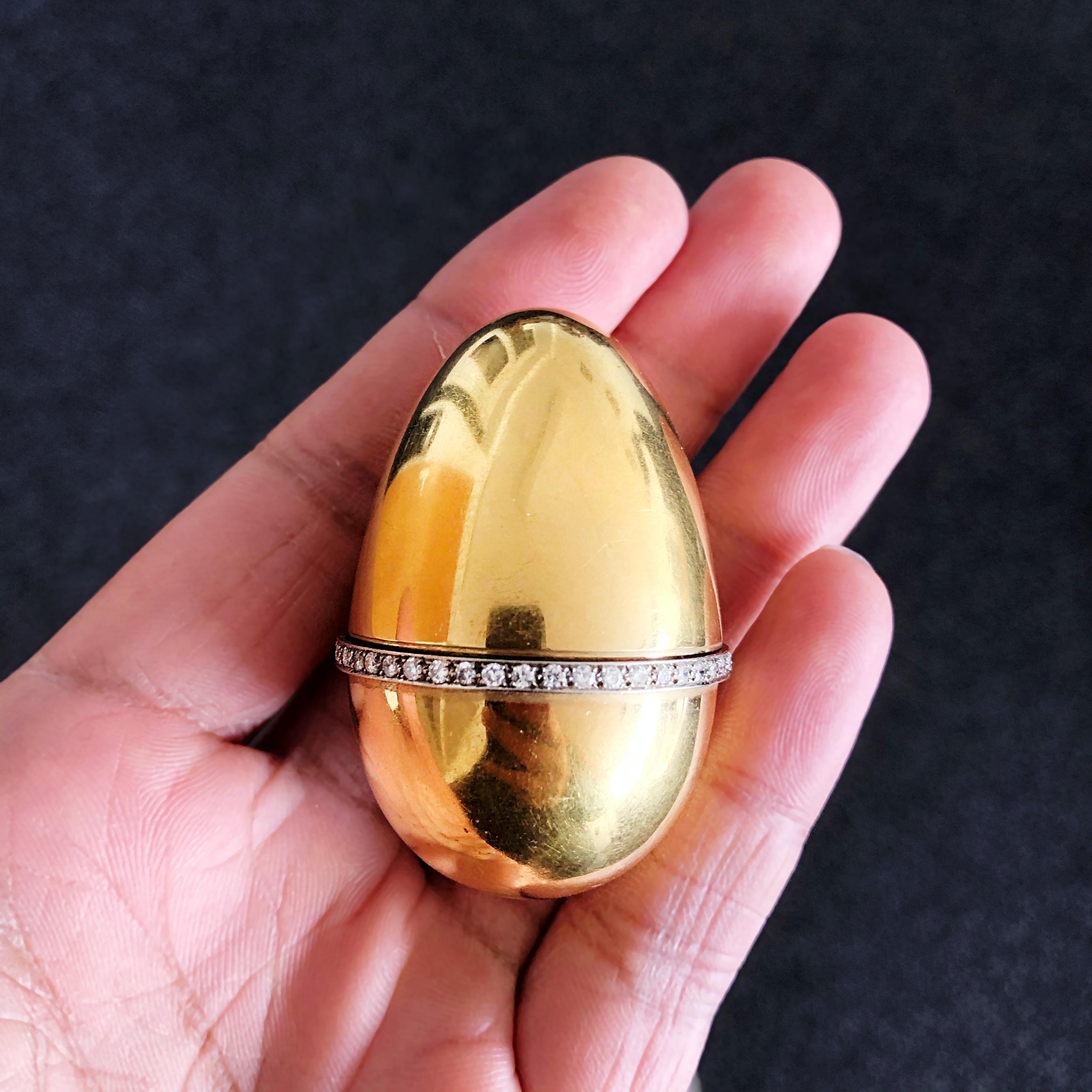 large golden egg