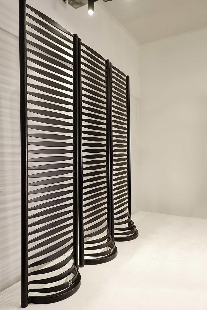 Three Mid Century Screen by Massimo Morozzi, Mazzei, 1986

