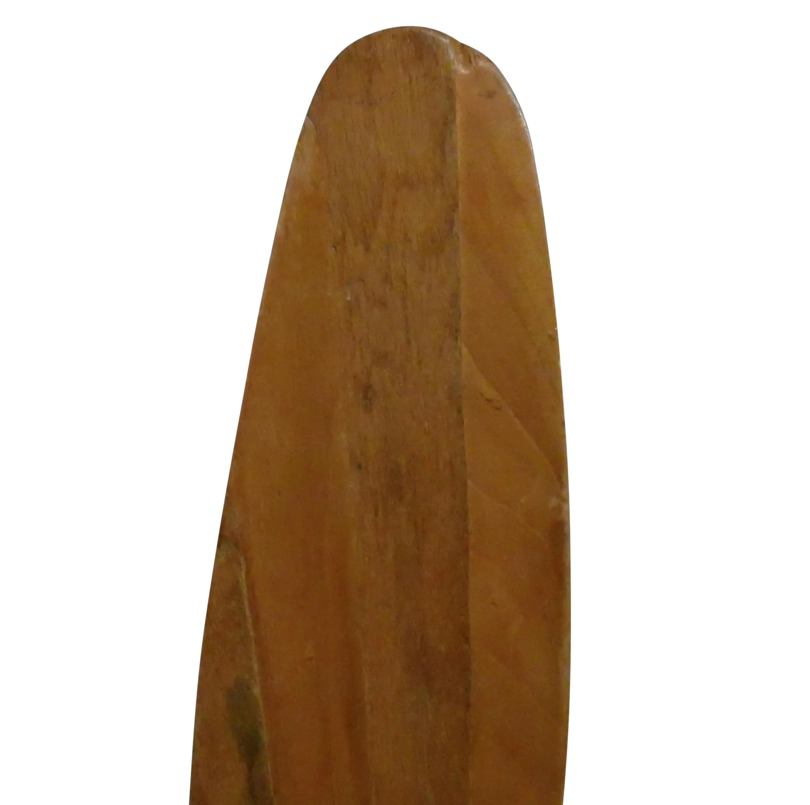 American Three Blade Wood Pattern Mold Propeller, Early 20th Century