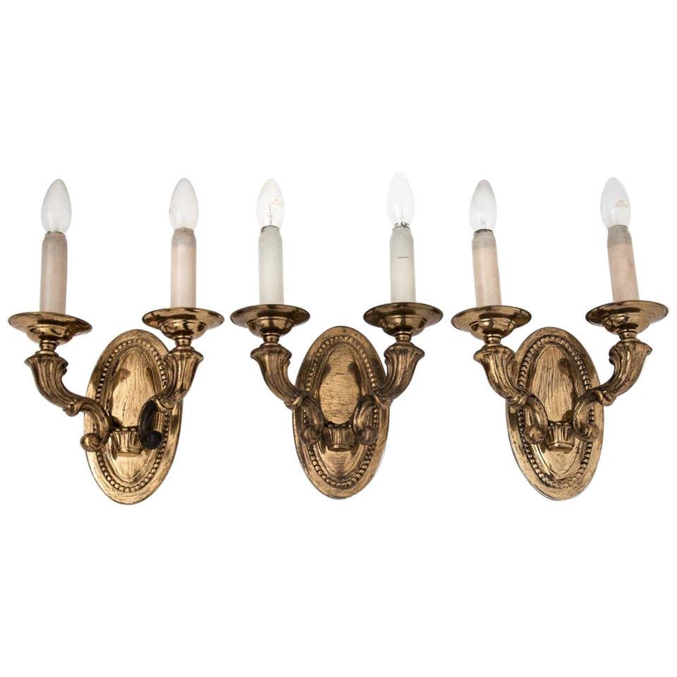 Brass Factory Wall Lamp For Sale at 1stDibs