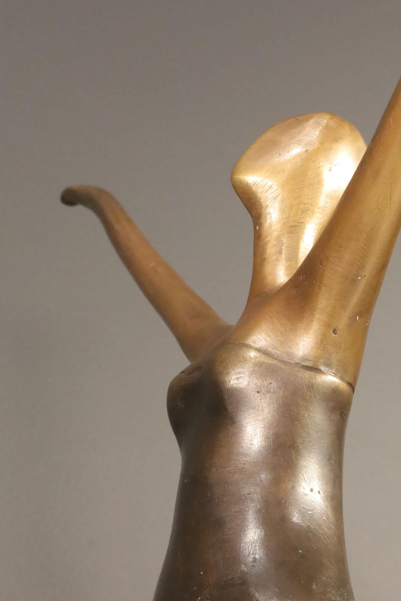 Three Bronze Sculptures in Style of Tom Corbin 2