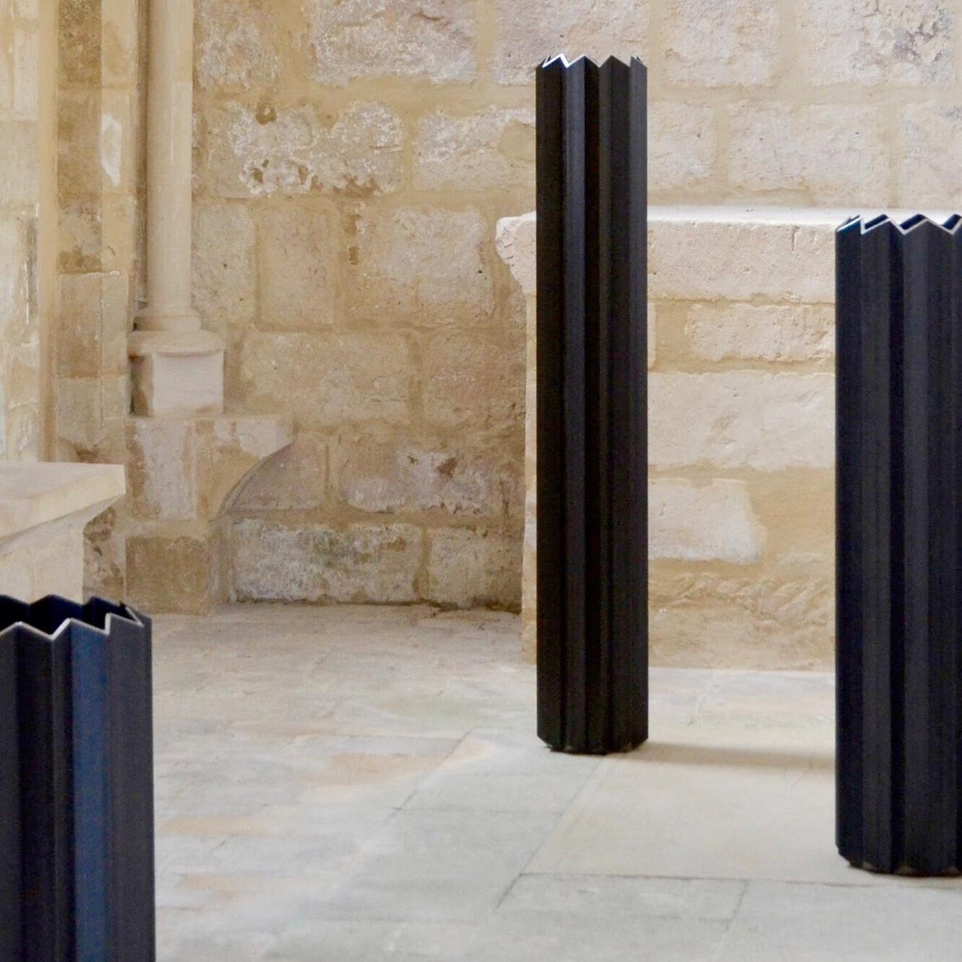 Three Cathedral Vases by Jules Lobgeois 2