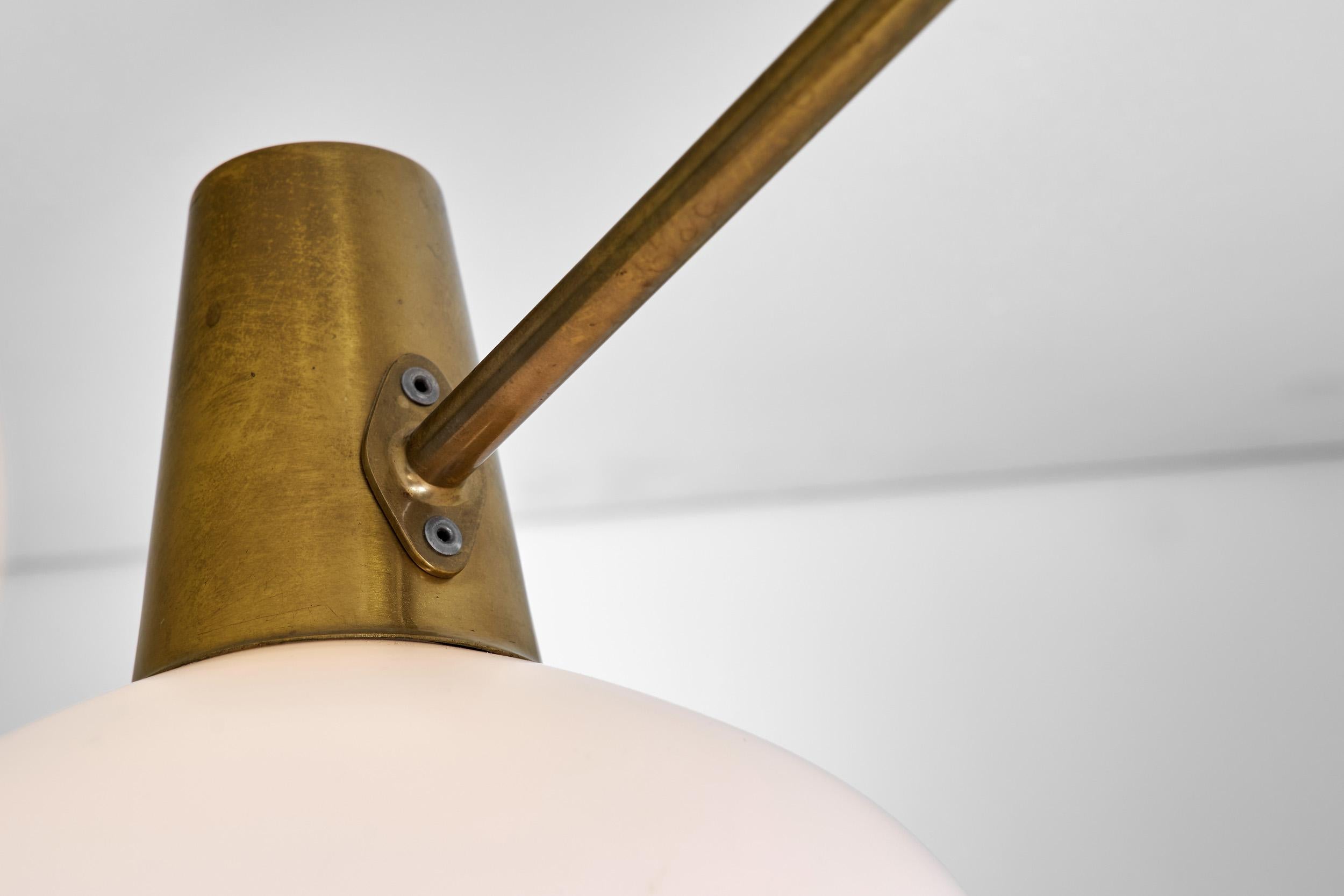 Three Ceiling Lamps by Hans Bergström for ASEA, Sweden Mid-20th Century 4