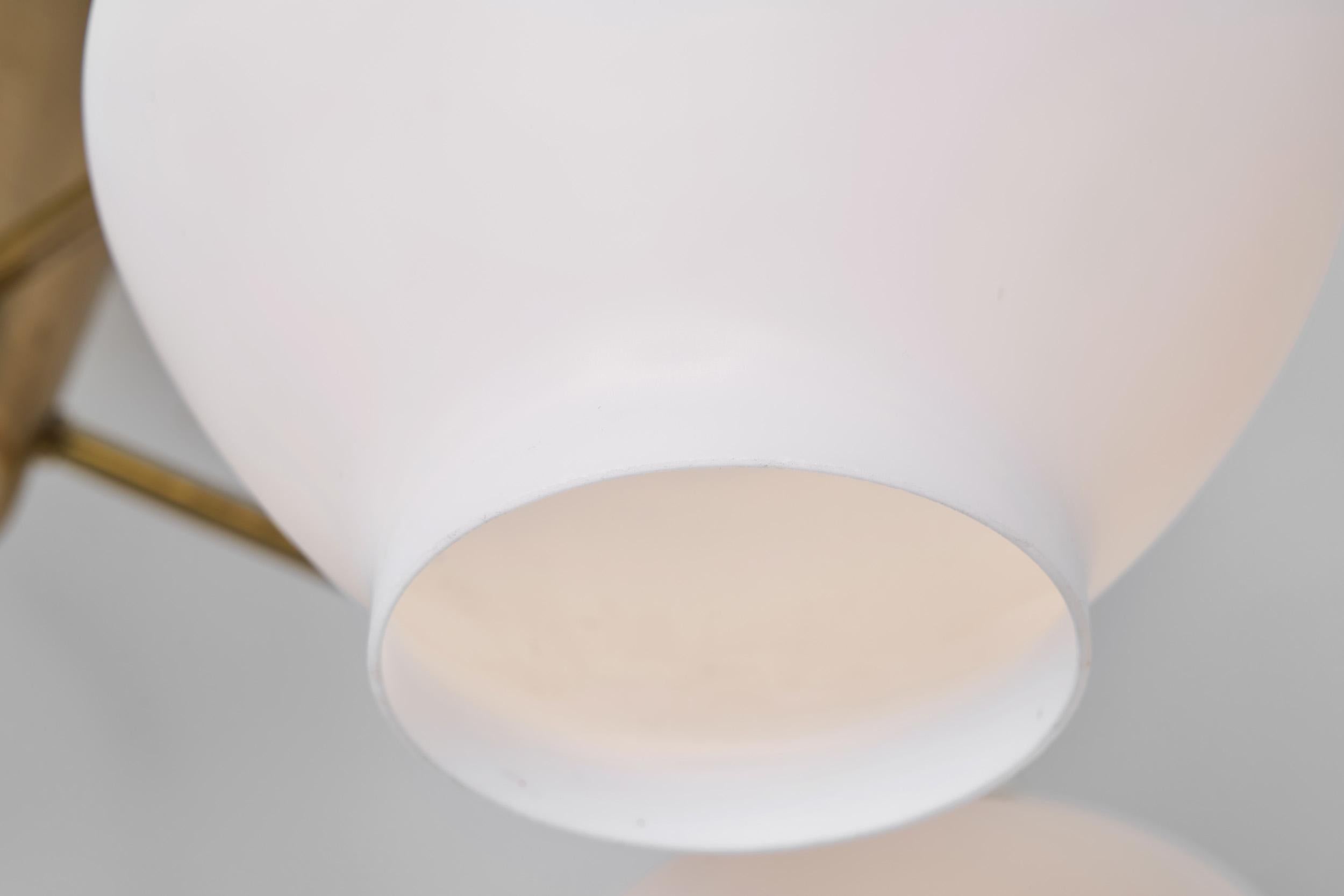 Three Ceiling Lamps by Hans Bergström for ASEA, Sweden Mid-20th Century 5
