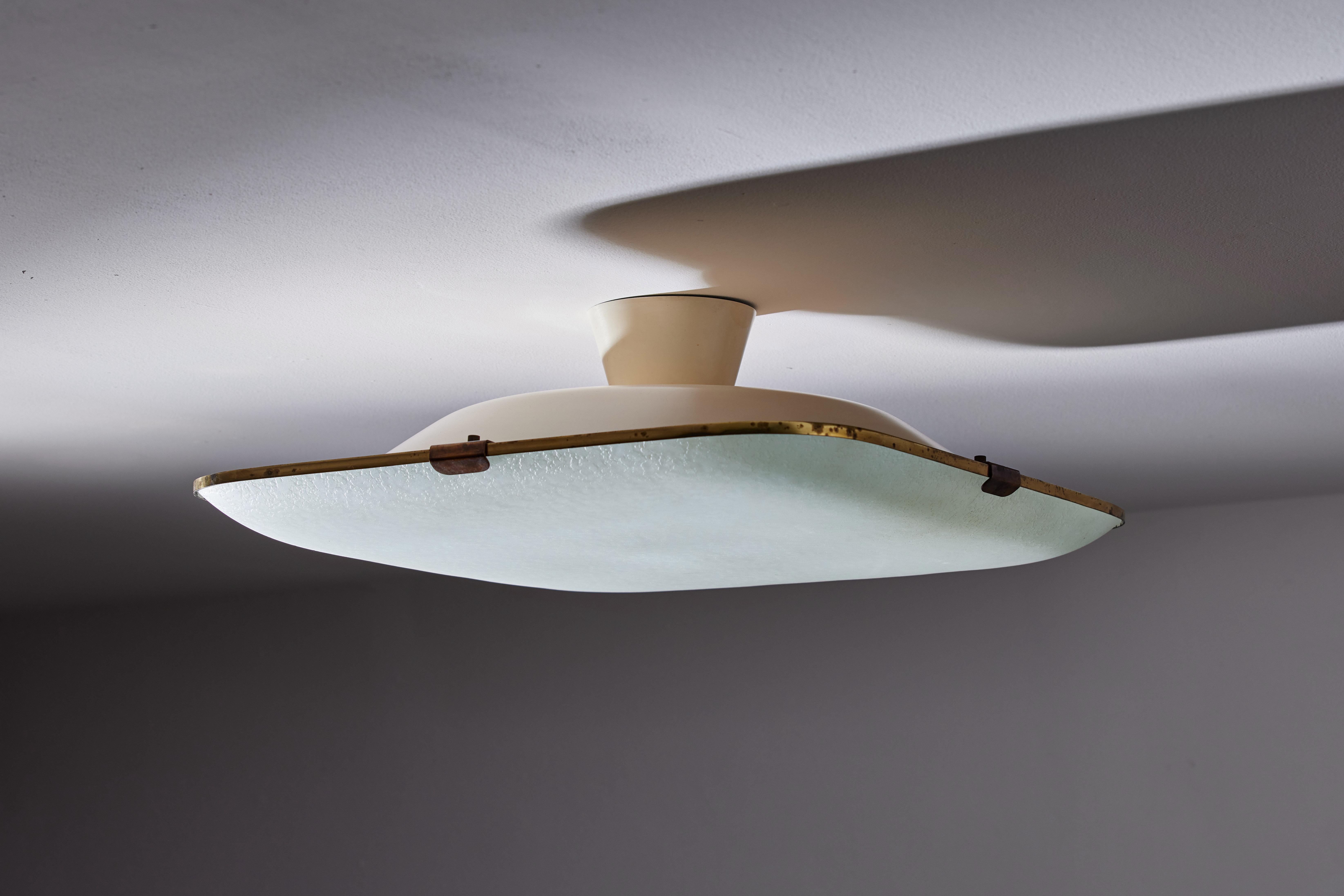 Single Ceiling Light by Max Ingrand for Fontana Arte 4