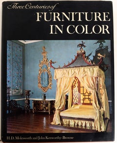 Retro Three Centuries of Furniture in Color by J. A. Kenworthy-Browne, 1st Ed