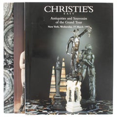 Three Christie's Auction Catalogues, Antiques and Souvenirs of the Grand Tour