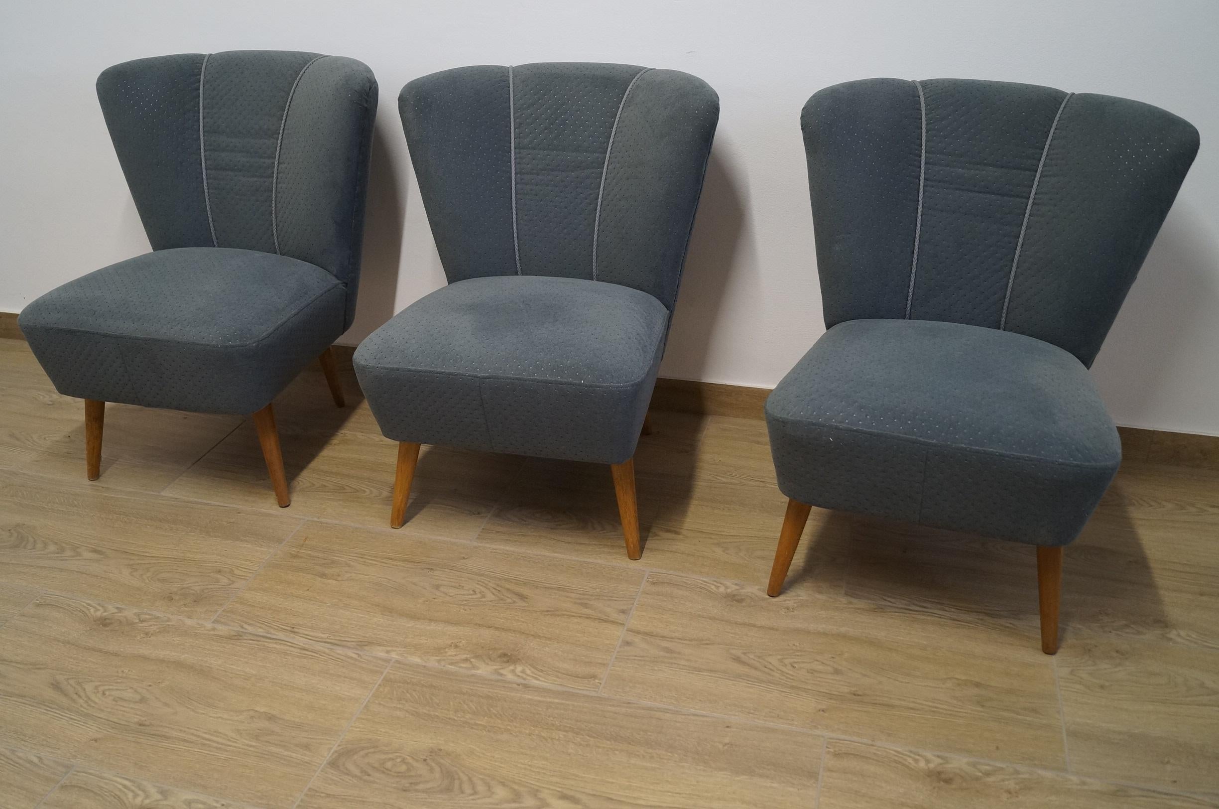 Other Three Club Armchairs Design . For Sale