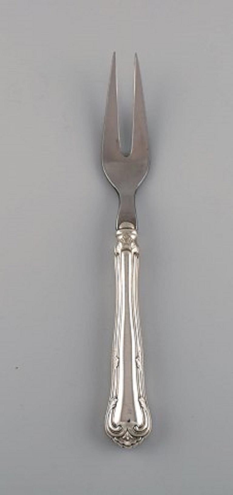 Three Cohr Serving Parts in Silver, Mid-20th Century In Excellent Condition For Sale In Copenhagen, DK