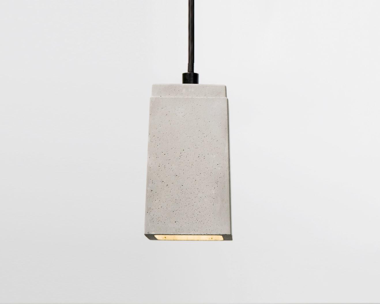 Three, Concrete Ceiling Lamp by Bentu Design In New Condition In Paris, FR