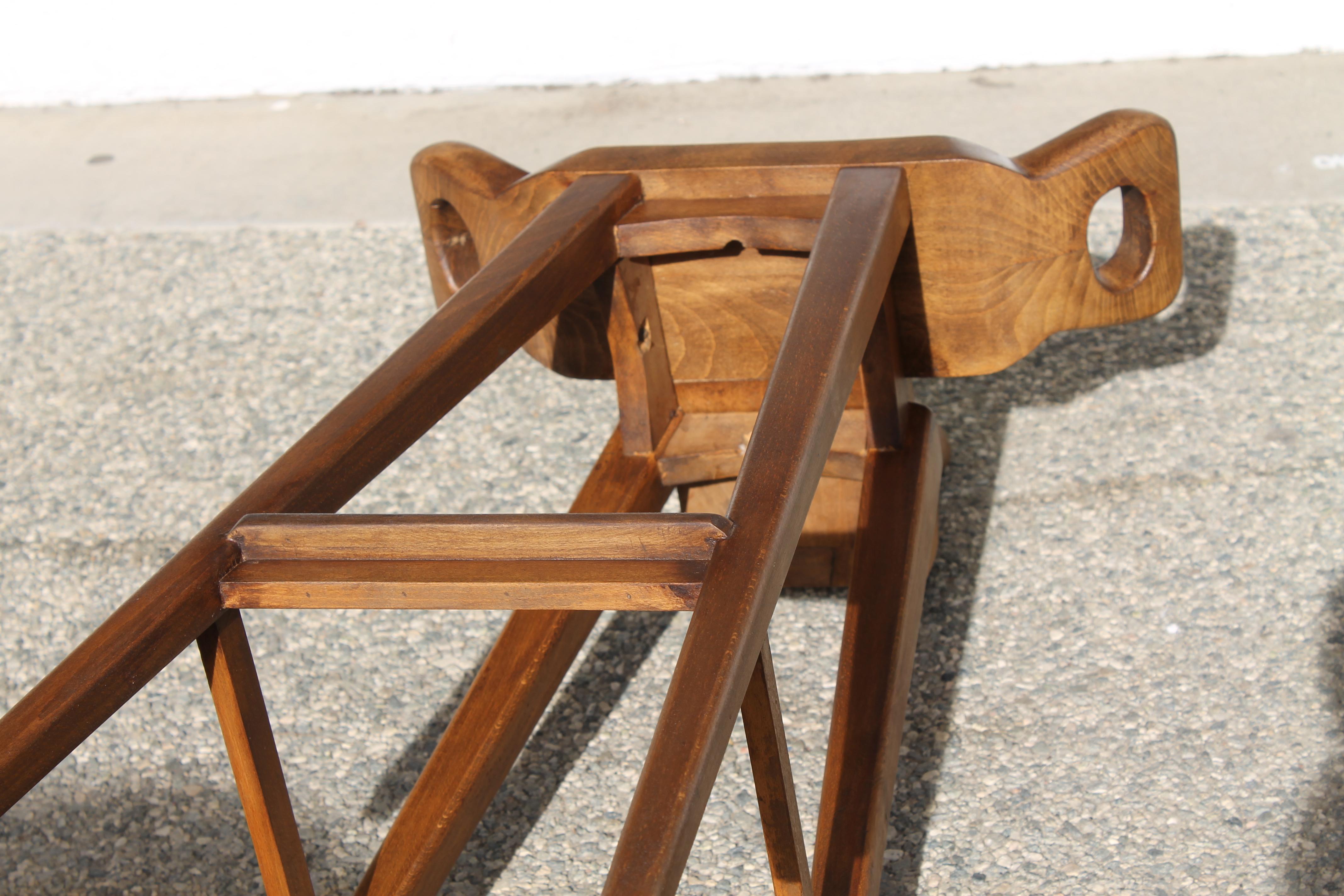 Three Custom Adirondack Barstools 1