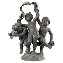 Used Three Dancing Putti - after Charles Petre (1828-1907)