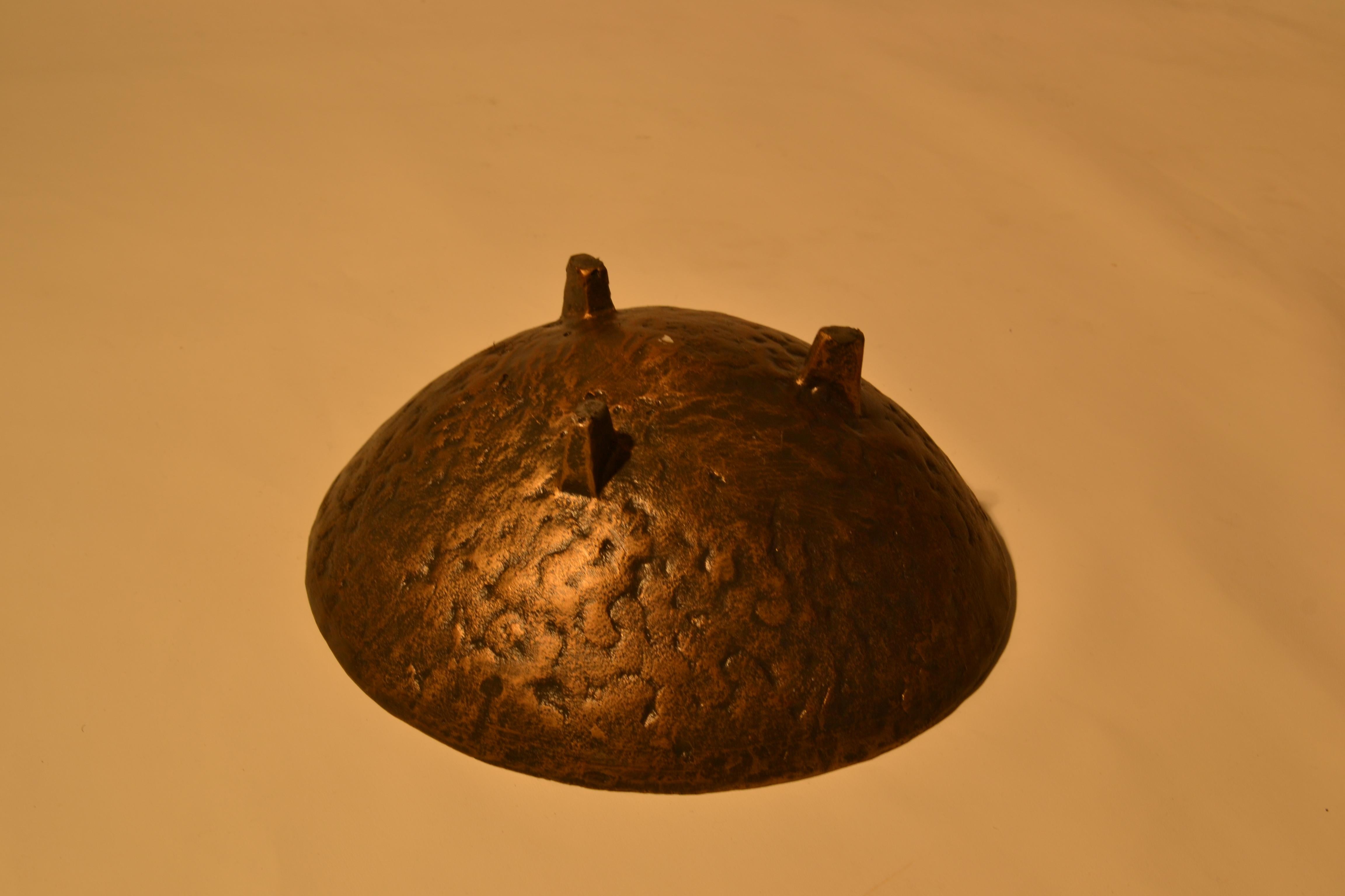 Three Decorative Bronze Mid-Century Modern Bowls 8