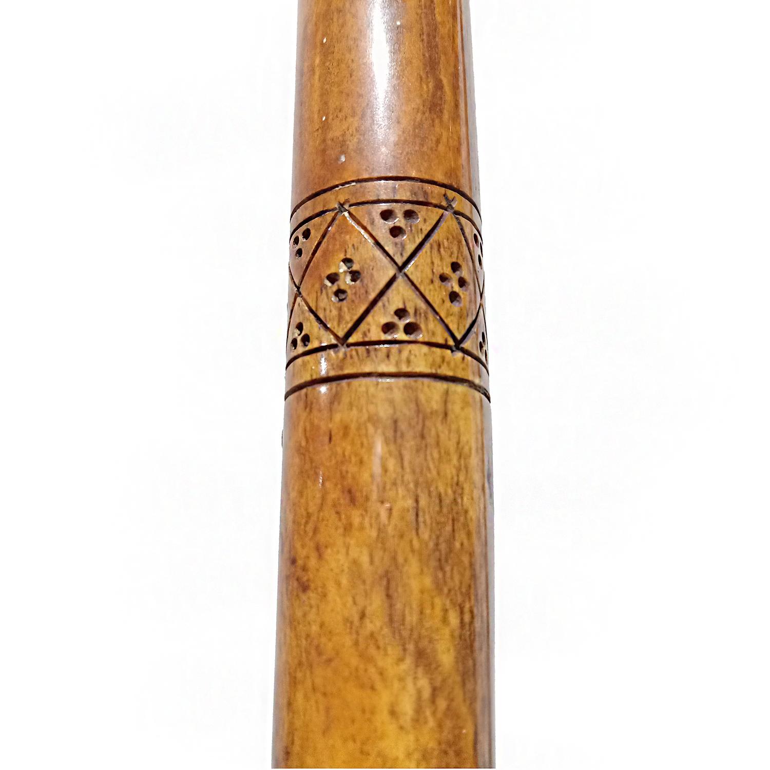 Three Decorative Wood Batons, Indonesia, Mid-20th Century For Sale 2