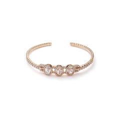 Three Diamonds Bangle
