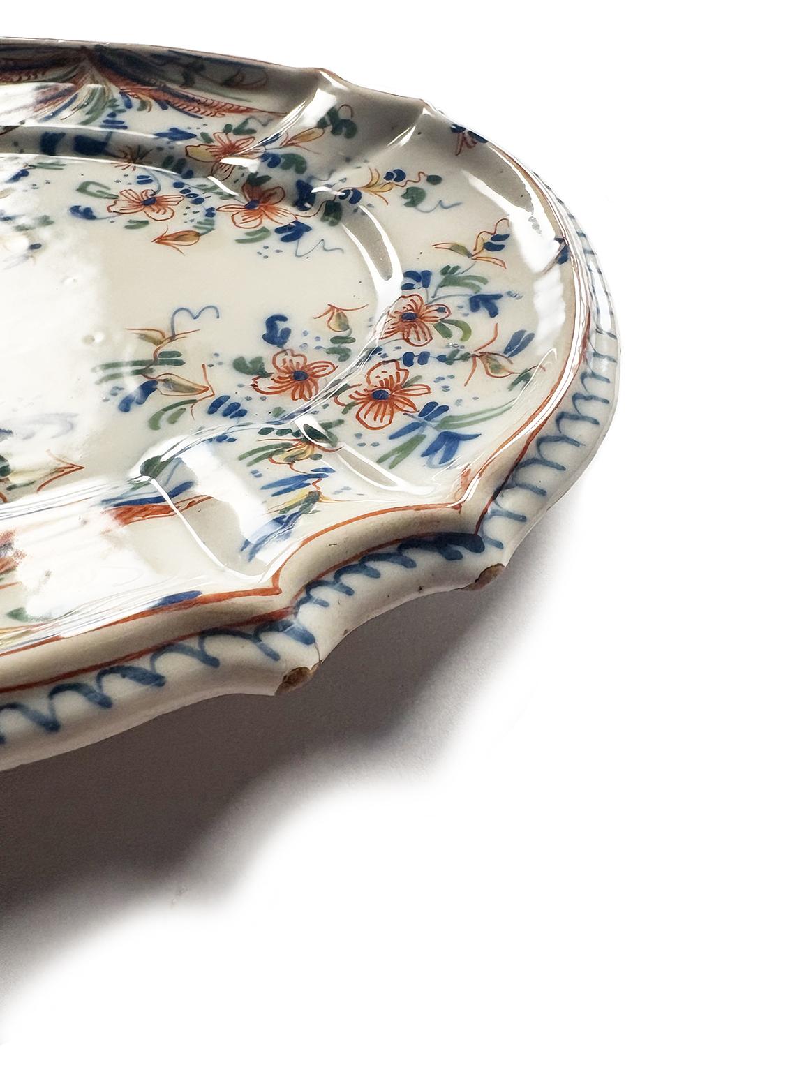 Trois plats, Fabrique d'Antonio Maria Coppellotti, Lodi, Italie, vers 1745 en vente 6