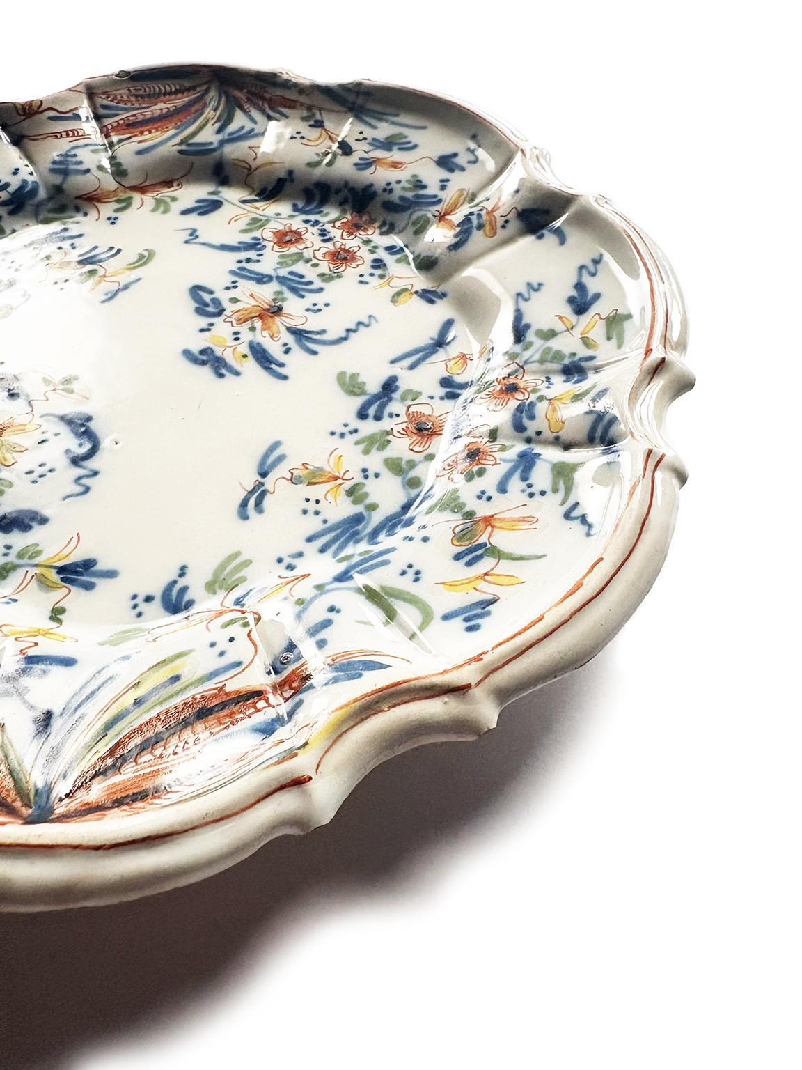 Trois plats, Fabrique d'Antonio Maria Coppellotti, Lodi, Italie, vers 1745 en vente 8