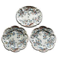 Trois plats, Fabrique d'Antonio Maria Coppellotti, Lodi, Italie, vers 1745