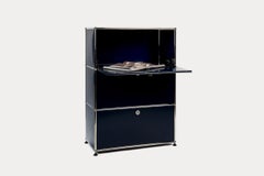 Three-Door Chest and Drop Down Desk