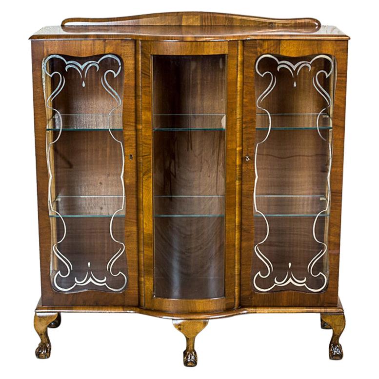 Display Cabinet in the Chippendale Style Circa 1960