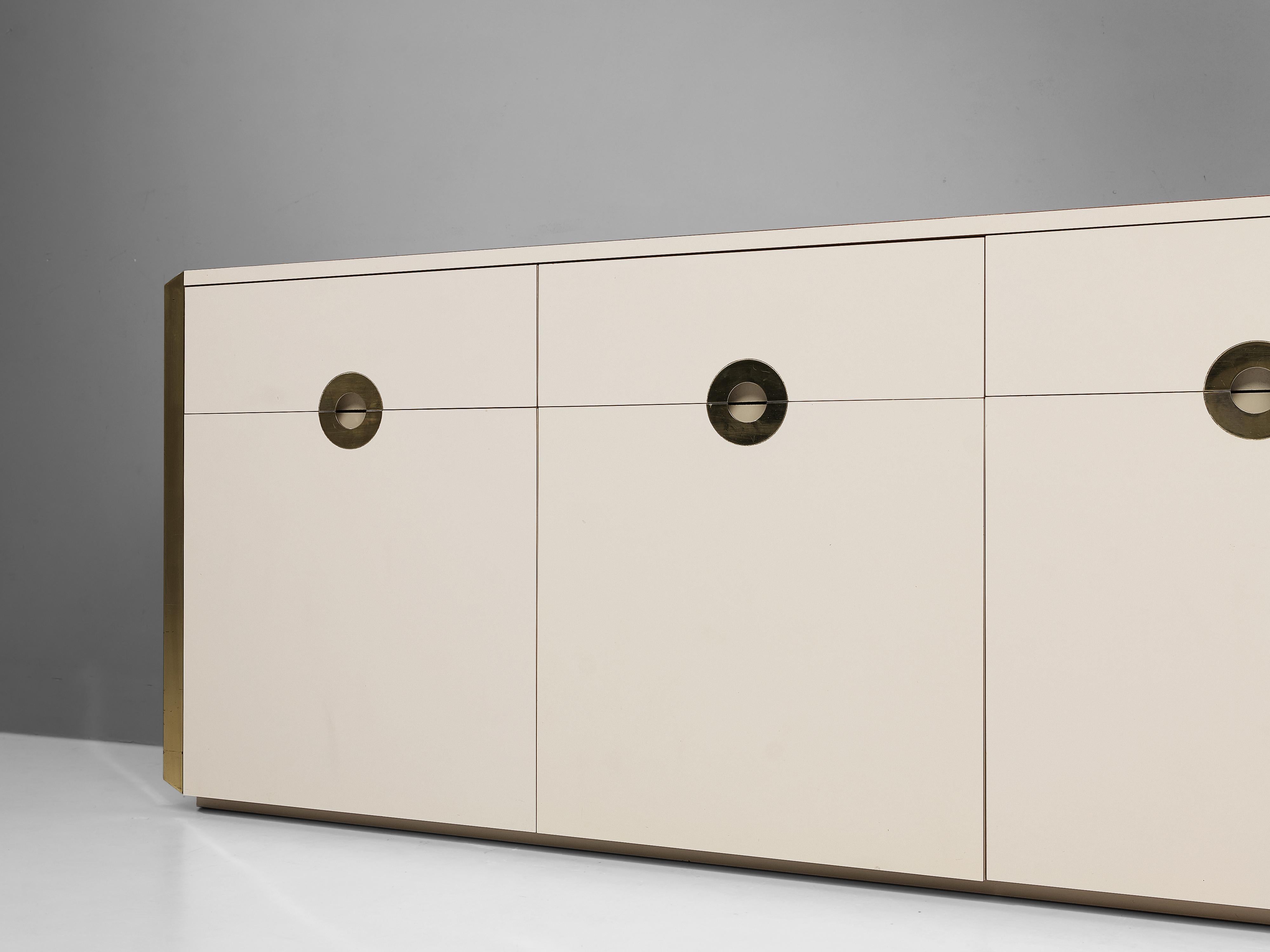 Three-Door Sideboard in Style of Willy Rizzo 1