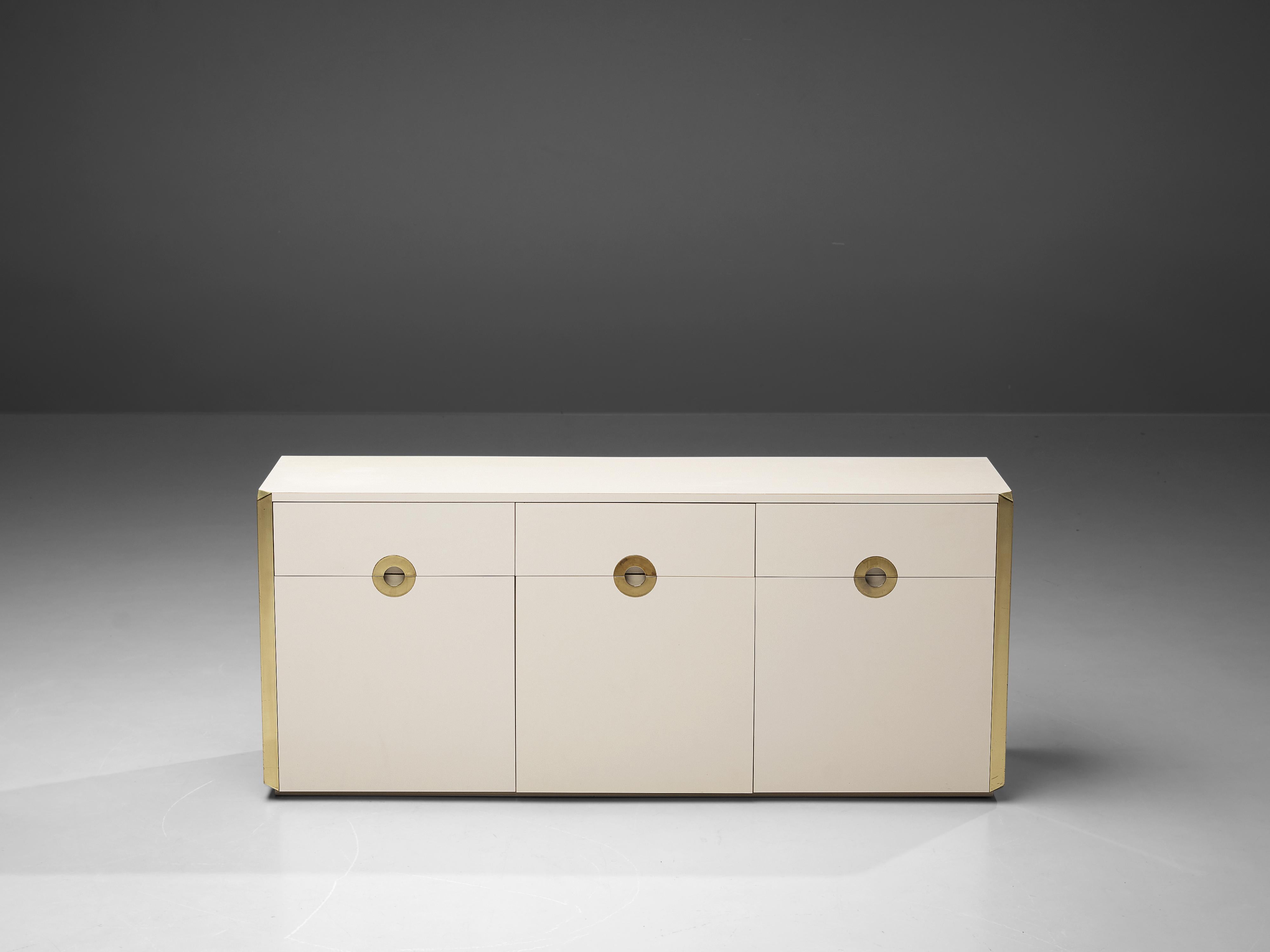Three-Door Sideboard in Style of Willy Rizzo 2