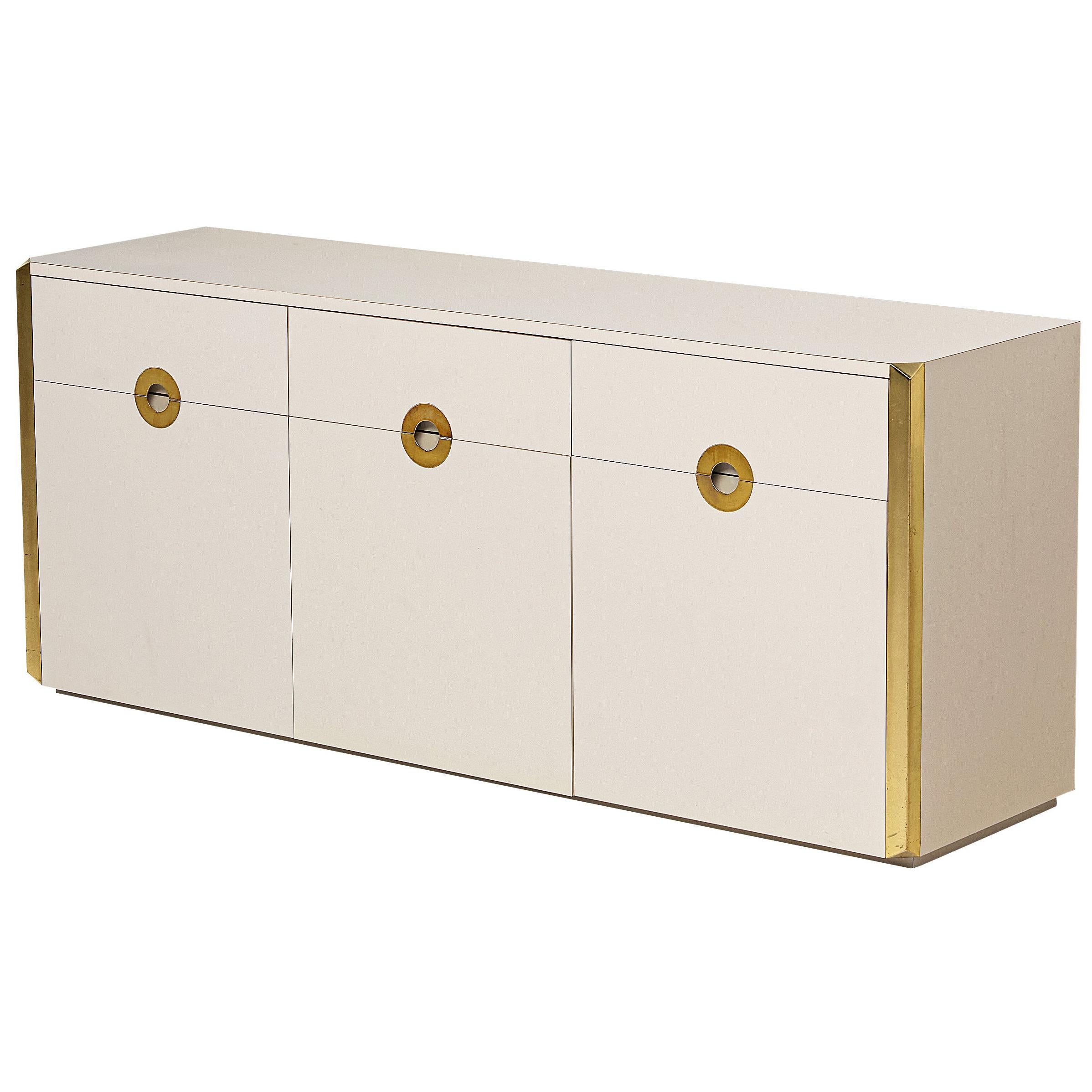 Three-Door Sideboard in Style of Willy Rizzo