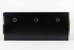 Three-Doors Sideboard by Willy Rizzo, Italy, 1970s