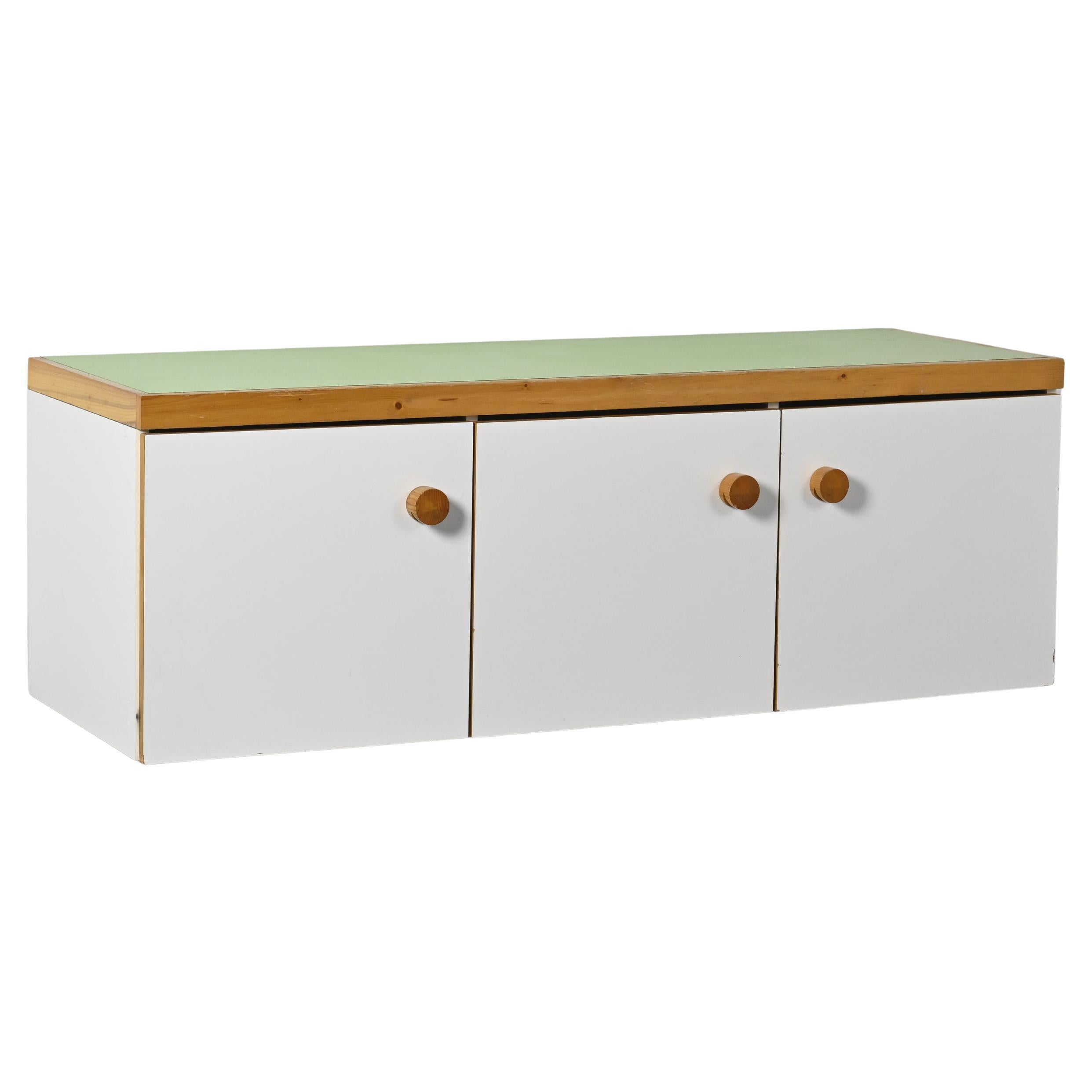 Three-doors Sideboard from Les Arcs by Charlotte Perriand