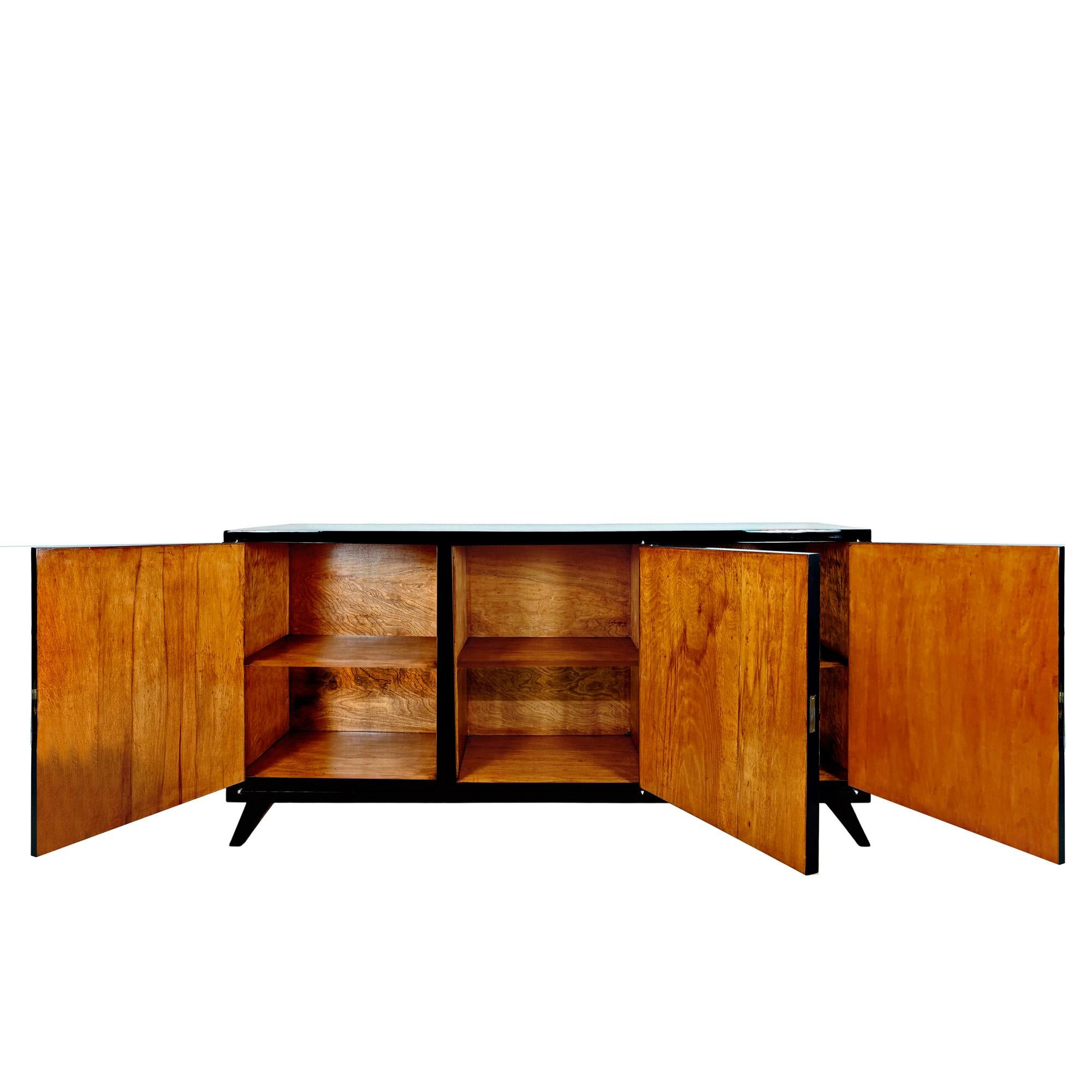 Dreitürige Anrichte - Italien 1940 im Zustand „Gut“ im Angebot in Girona, Girona