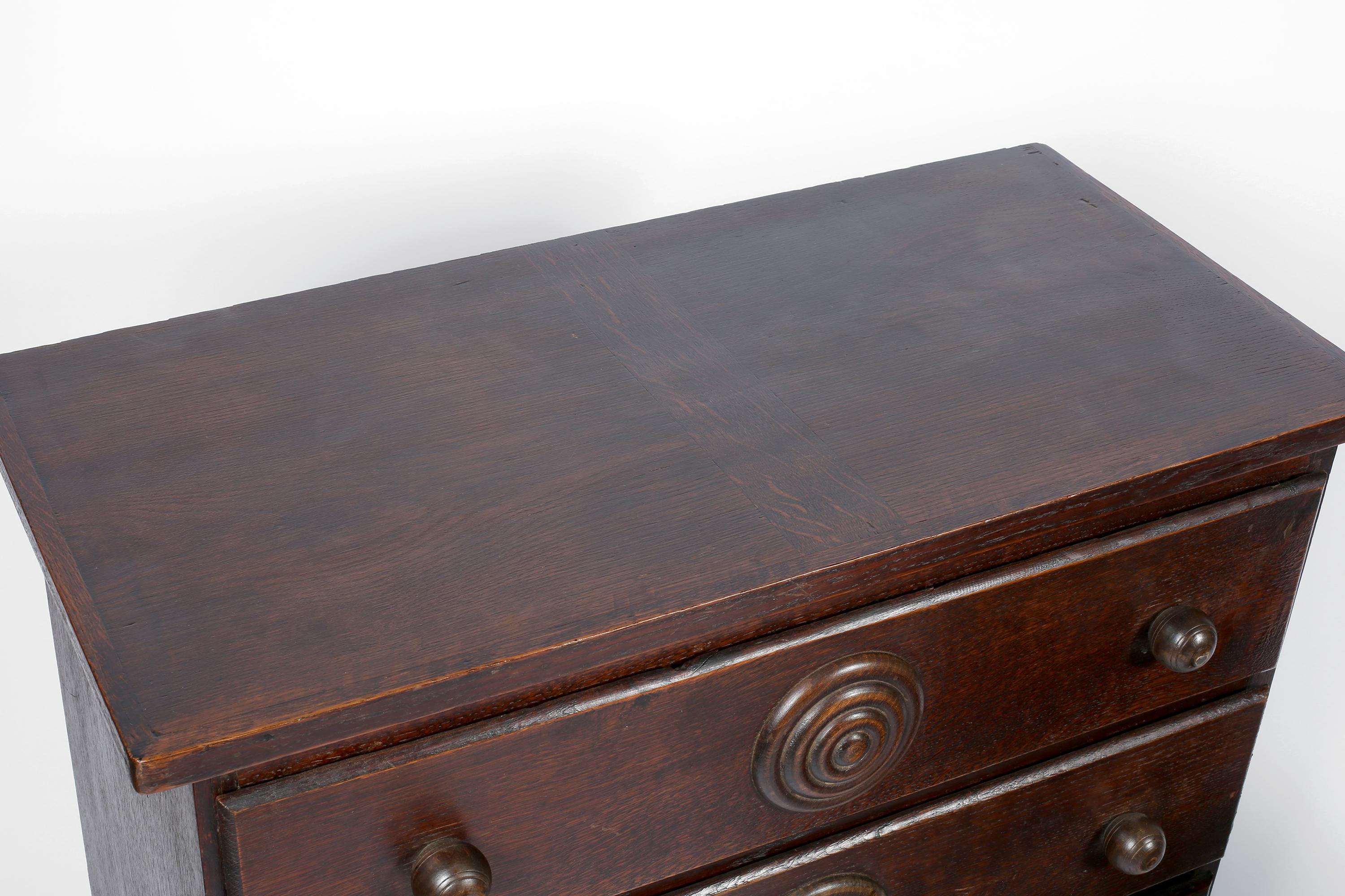 Three Drawer Chest of Drawers by Charles Dudouyt In Good Condition For Sale In London, GB
