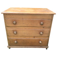 Antique Three-Drawer Dresser