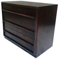 T.H. Robsjohn-Gibbings for Widdicomb, 1950s Three-Drawer Dresser 