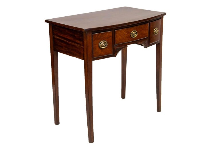 Three Drawer English Hepplewhite Server For Sale at 1stDibs