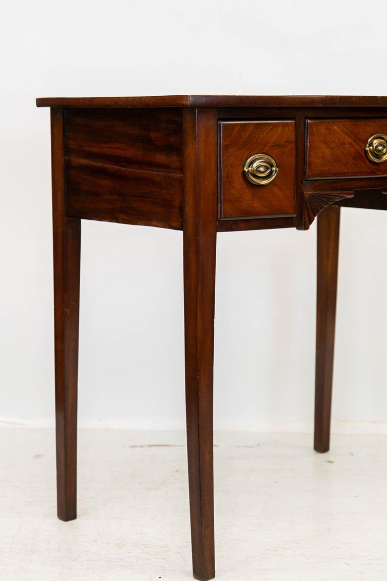 Three Drawer English Hepplewhite Server For Sale at 1stDibs