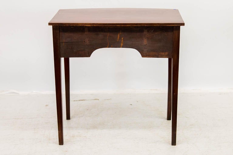 Three Drawer English Hepplewhite Server For Sale at 1stDibs