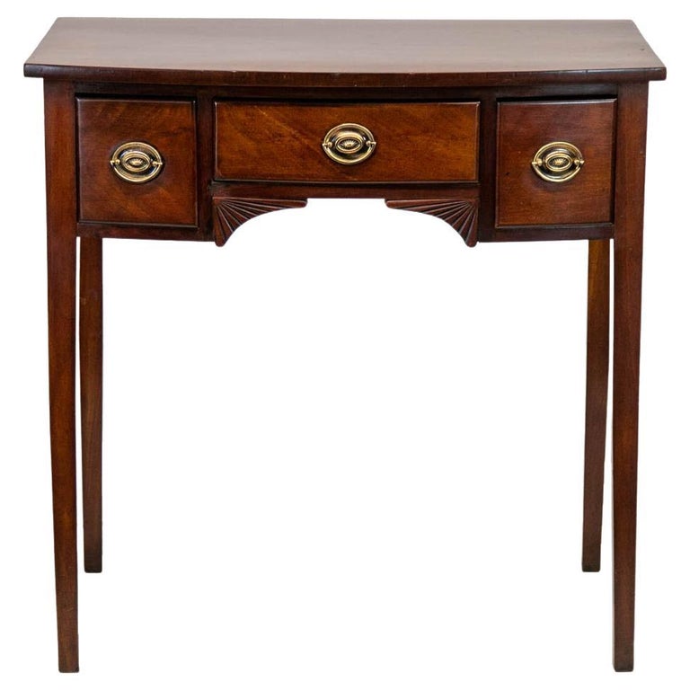 Three Drawer English Hepplewhite Server For Sale at 1stDibs