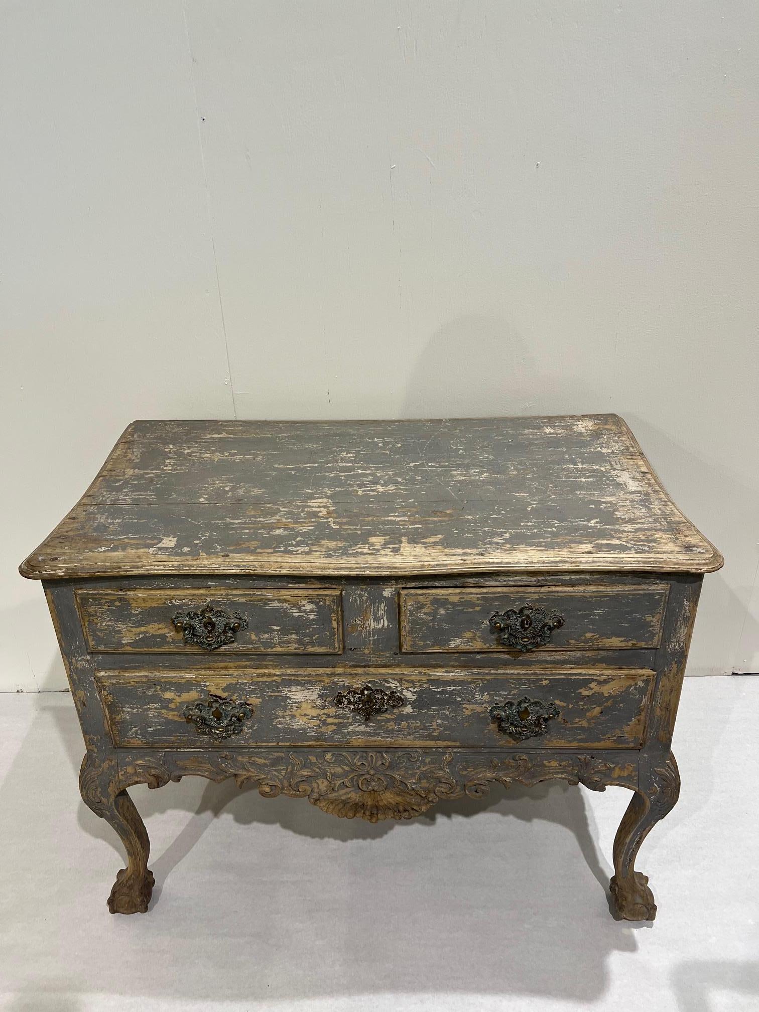 Antique French Chest 19th century 9