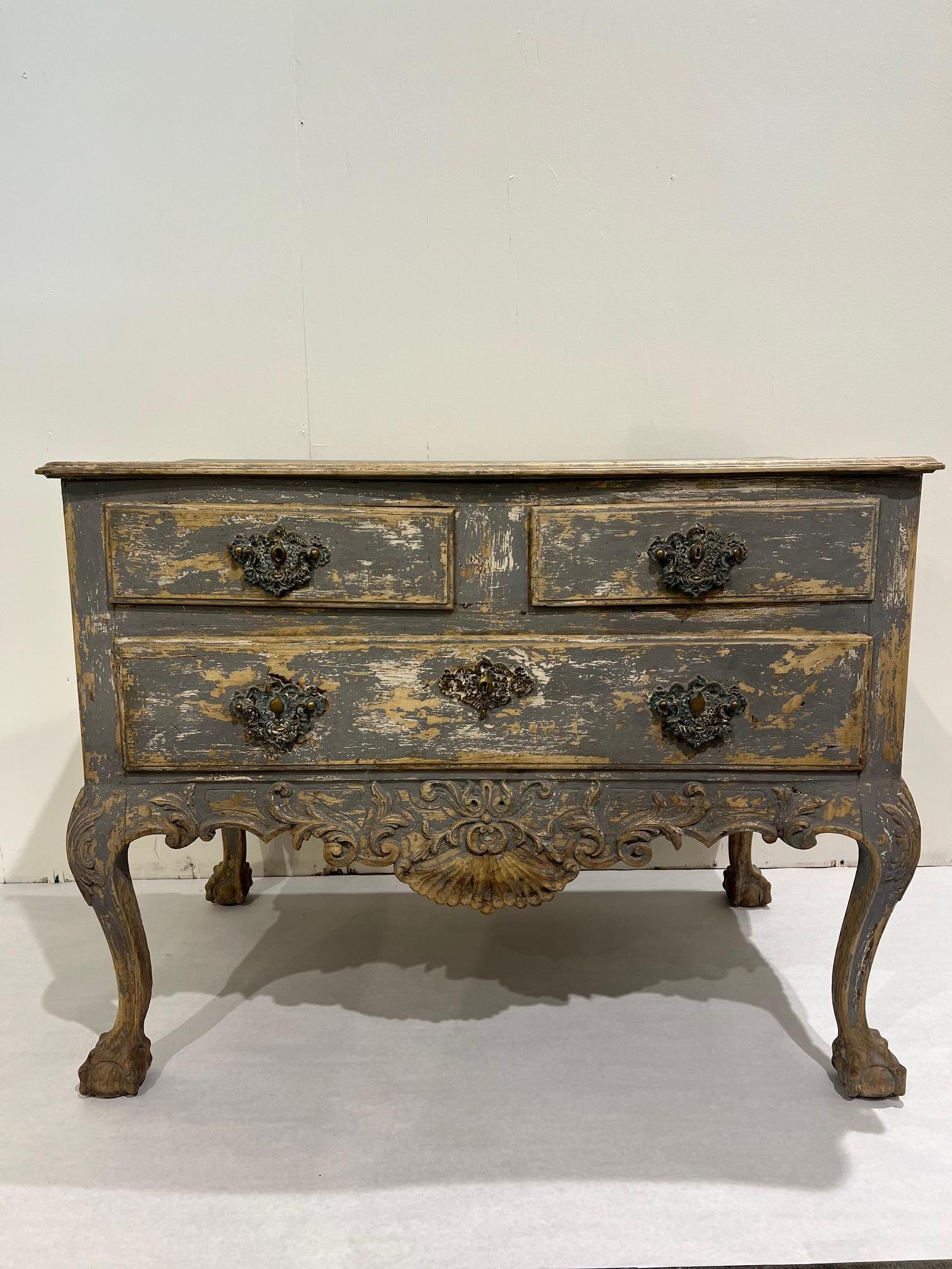 Antique French Chest 19th century 7