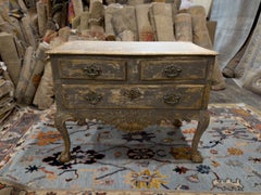 Three Drawer French Antique Chest