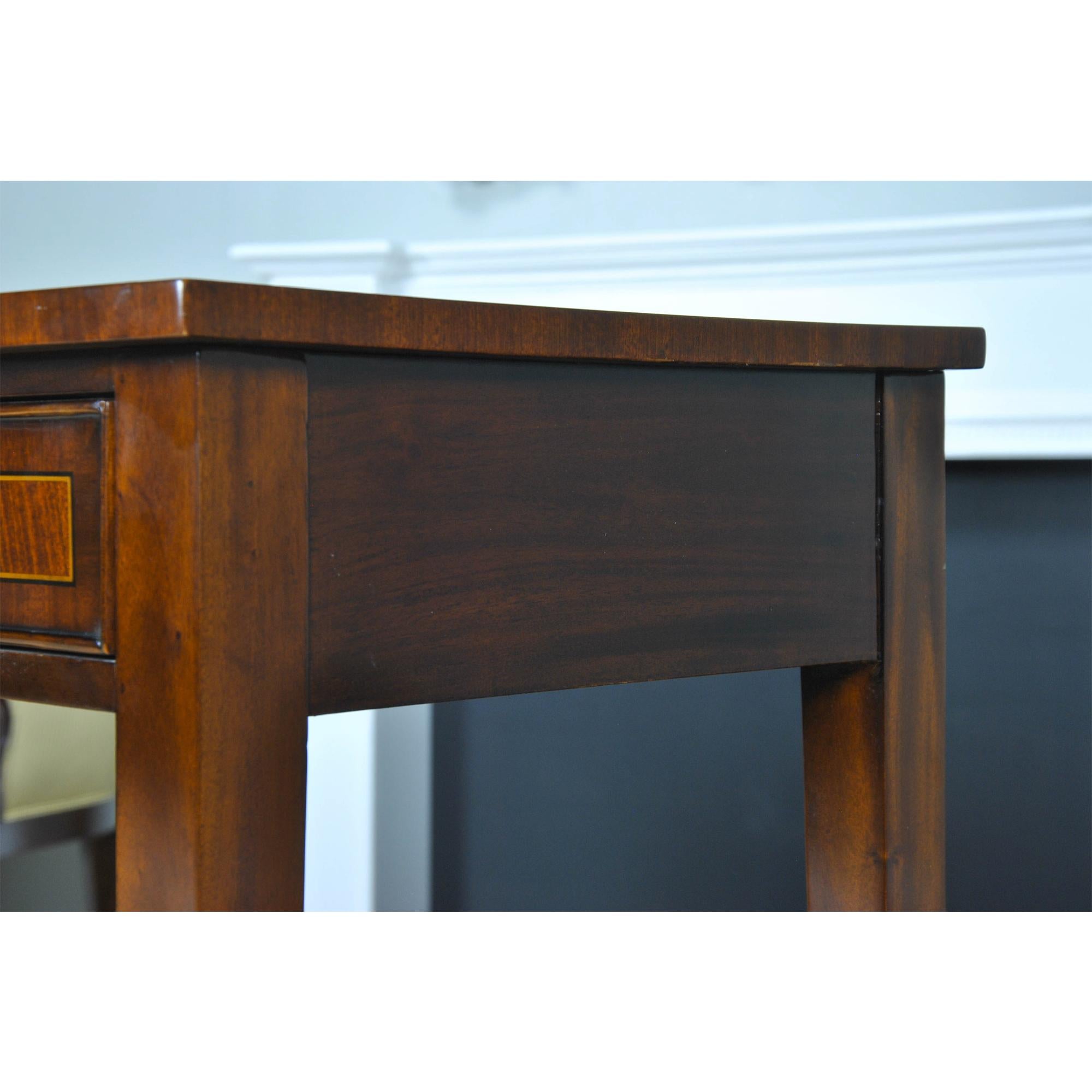 Three Drawer Mahogany Sideboard  For Sale 1