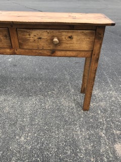 Three-Drawer Pine Server