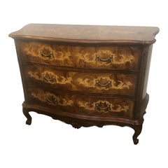 Italian Walnut 3-Drawer Chest – Oysterwood Style Design