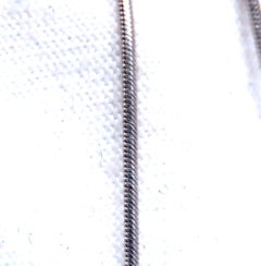 Collier pendentif à trois diamants naturels, 14 carats, 12517*