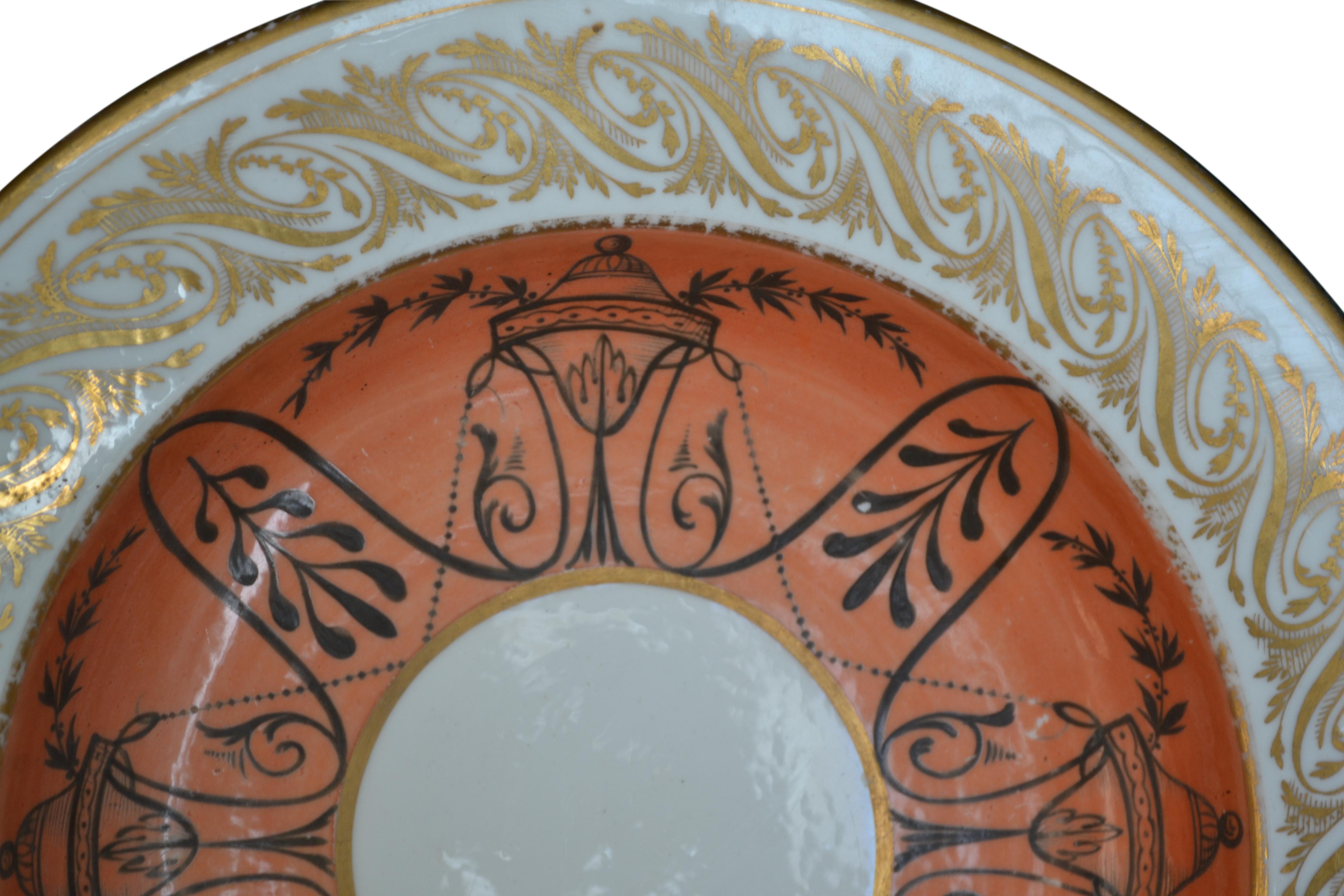 Three Early 19 Century Coalport,  Worcestor and Paris Porcelain Plates For Sale 3