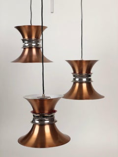 Three Element, Pendant Light from Carl Thor for Granhaga, 1960s