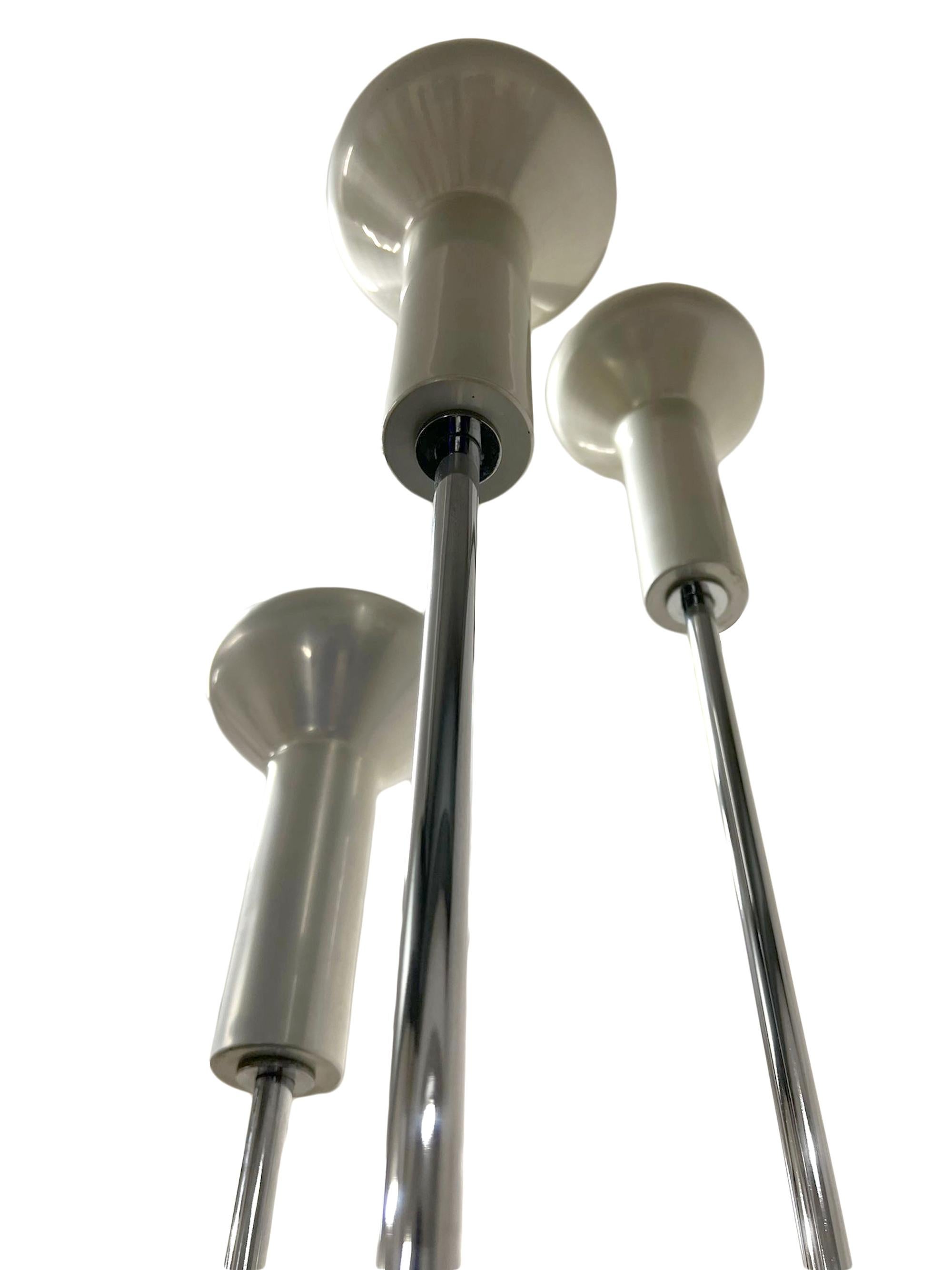 Three Floor Lamps Model 1073/3 by Gino Sarfatti for Arteluce, Italy, 1956 For Sale 5